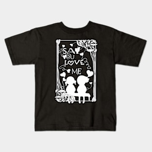 VALENTINE IS NOT CANCELLED BECAUSE OF COVID BY CHAKIBIUM Kids T-Shirt